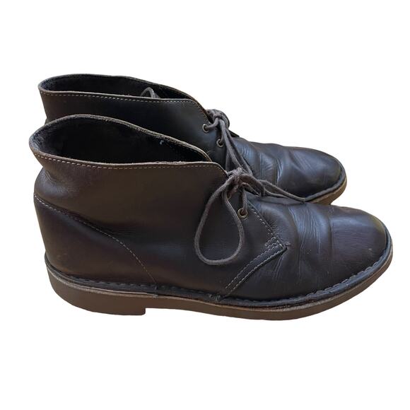 Clarks Bushacre 2 Mens Chukka Boots Size 8.5 M US Ankle Brown Leather - Picture 3 of 11